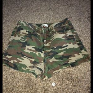 Forever 21 Camouflage Shorts